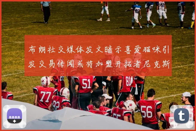 布朗社交媒体发文暗示喜爱猫咪引发交易传闻或将加盟开拓者尼克斯雷霆湖人